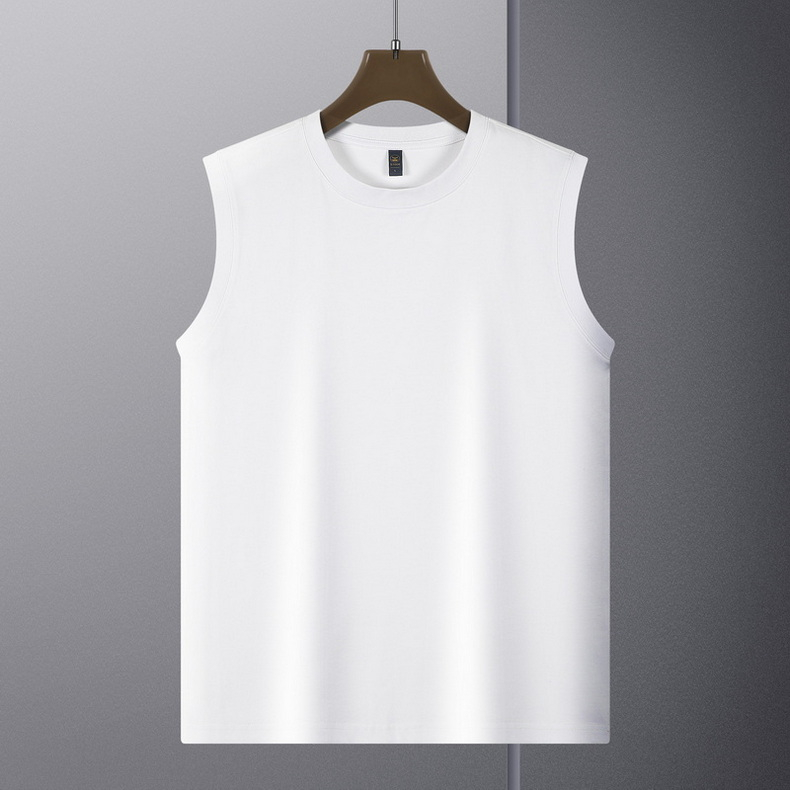 16支240克全棉無袖圓領(lǐng)T恤